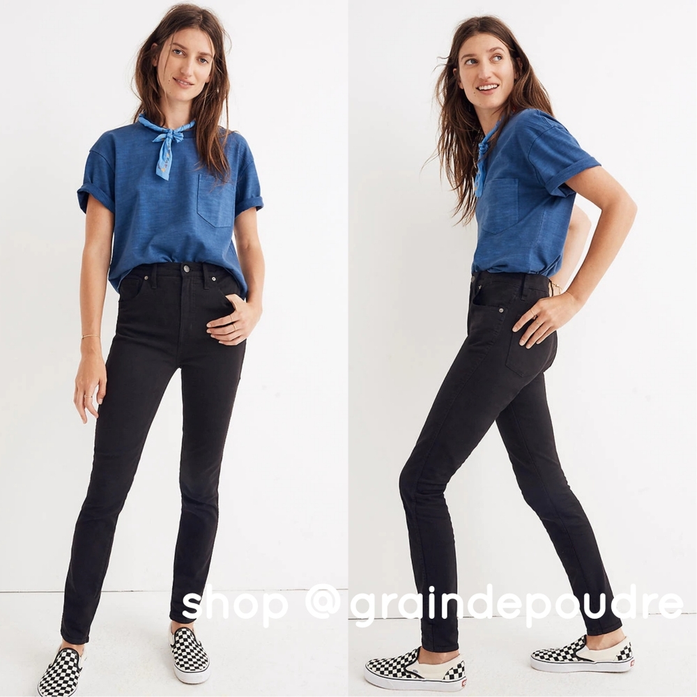 Madewell 10" High Rise Skinny Jeans Johnny Wash 27